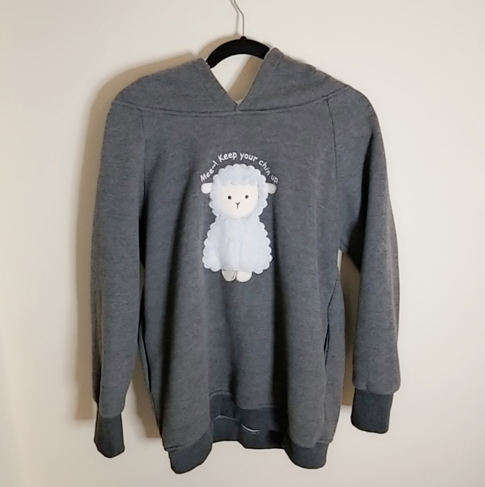 Oversized Fleece Graphic Hoodie